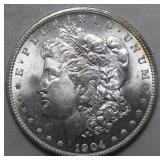 USA Morgan Dollar 1904-O Brilliant Uncirculated