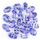 Oval Natural Unheated Violet Blue Tanzanite 4.51ct