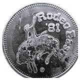 1981 Rodeo Estate Trade Dollar