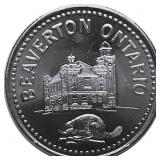 1894-1984 Beaverton Ontario Centennial Trade Dolla