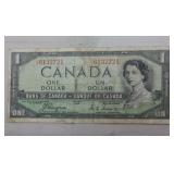 Canada $1 Banknote 1954 BC-29a Devil's Face  Coyne