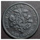 Cda Token LC-5A1 Banque du Peuple Montreal Un Sou