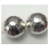 Silver Earrings Retail Value $20