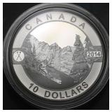 Canada $10 2014 Skiing Canada's Slopes - O Canada