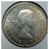 Silver 11.8g Canda 50 Cent Coin Retail Value