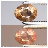 0.40ct 4.7x3.7mm Oval Natural Color Change Garnet