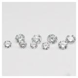 APPR $1600 1.3 Ct Round Brilliant (9) Diamond Ghi