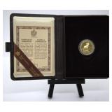 1985 Canada National Parks $100 22k Gold Coin