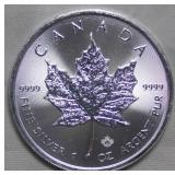Canada $5 Charles III Maple Leaf Bullion Series 20