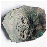 4th Crusade 1204-1261 Constantinople BI coin 25mm
