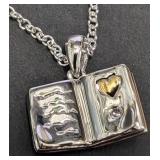 Silver 4.16g Genuine Diamond 0.015ct