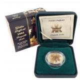 Silver 2003 RCM Golden Daffodil 50ï¿½ Coin