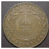 Canada Newfoundland Large Cent 1920c