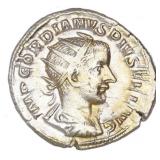 RGS VF Gordian III AR Double Denarius Roman Coin