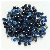 Blue Sapphire 1.8mm 2.5ct Gemstone Retail