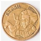 Brazil 2002, 10 CENTAVOS coin 22mm