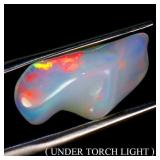 Rare AAA Floral Flash Play Of Color Crystal Fire O