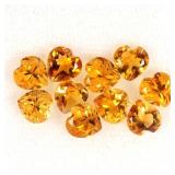 Heart Cut Natural Unheated Orange Citrine Brazil 1