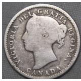 Canada 10 Cents 1898 Obv6