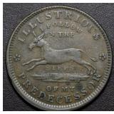 USA Hard Times Token 1837 Executive Experiment