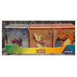 Pokemon Costco 3 pack fighting tins 3 Pack Tin