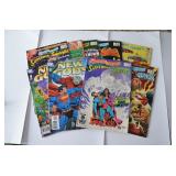Lot of 9 Comic Books Superman , The Death of the N