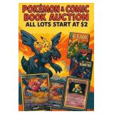 Comic Book and Pokémon Card Sale