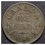 Canada Small Cent 1926