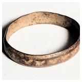 Antique bronze ring 21mm US#9