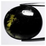 21.13ct Oval Cabochon Natural Green Prehnite with