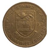1873 Prince Edward Island Token - Lady's Slipper