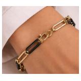 10K Gold 1.26g Bracelet 7'