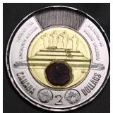 Canada $2 2025 Canada's Unknown Soldier coloured