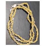 APPR $440 Natural Diamond 14ct Necklace