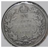 Canada 25 Cent 1929