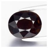 1.11ct VS Oval Natural Medium Orange Tourmaline -