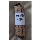 1940 Nickel Roll (36 Coins)
