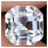 Octagon Cut Natural Peach Pink Kunzite Afghanistan