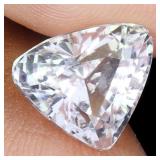 Trilliant Cut Natural Peach Pink Kunzite Afghanist