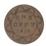 1910 Canada Large Cent