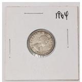 Silver 1964 Canada 10ï¿½ Coin