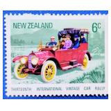 New Zealand 1972 'Vintage Cars' 6 Cents Stamp