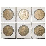 Lot of 6 McDonalds Hockey Tokens