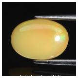 1.12ct 10.5x7.5mm Oval Cabochon Natural Opal - Col