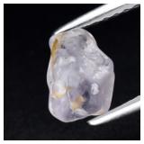 1.36ct 7x5mm Rough Natrual Light Purple Sapphire -