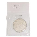 Silver 1965 Canada 50ï¿½ Coin
