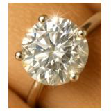APPR $2185 10K Gold 1.82g Lab Diamond Size 6.5