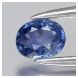 0.23ct 4.2x3.3mm Oval Natural Blue Sapphire - Heat