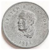 Canada 1963 Lester B. Pearson medal 32mm