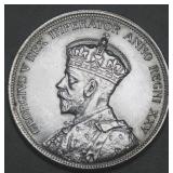 Canada Silver Dollar 1935 Double XXV